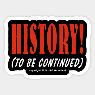 history Sticker